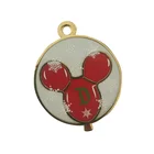 Kunshan Custom Christmas Enamel Charms With Red Balloon Jewelry Charms