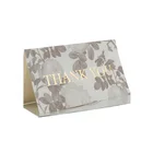 Cheap beautiful Customized Thank you greeting cards made in China