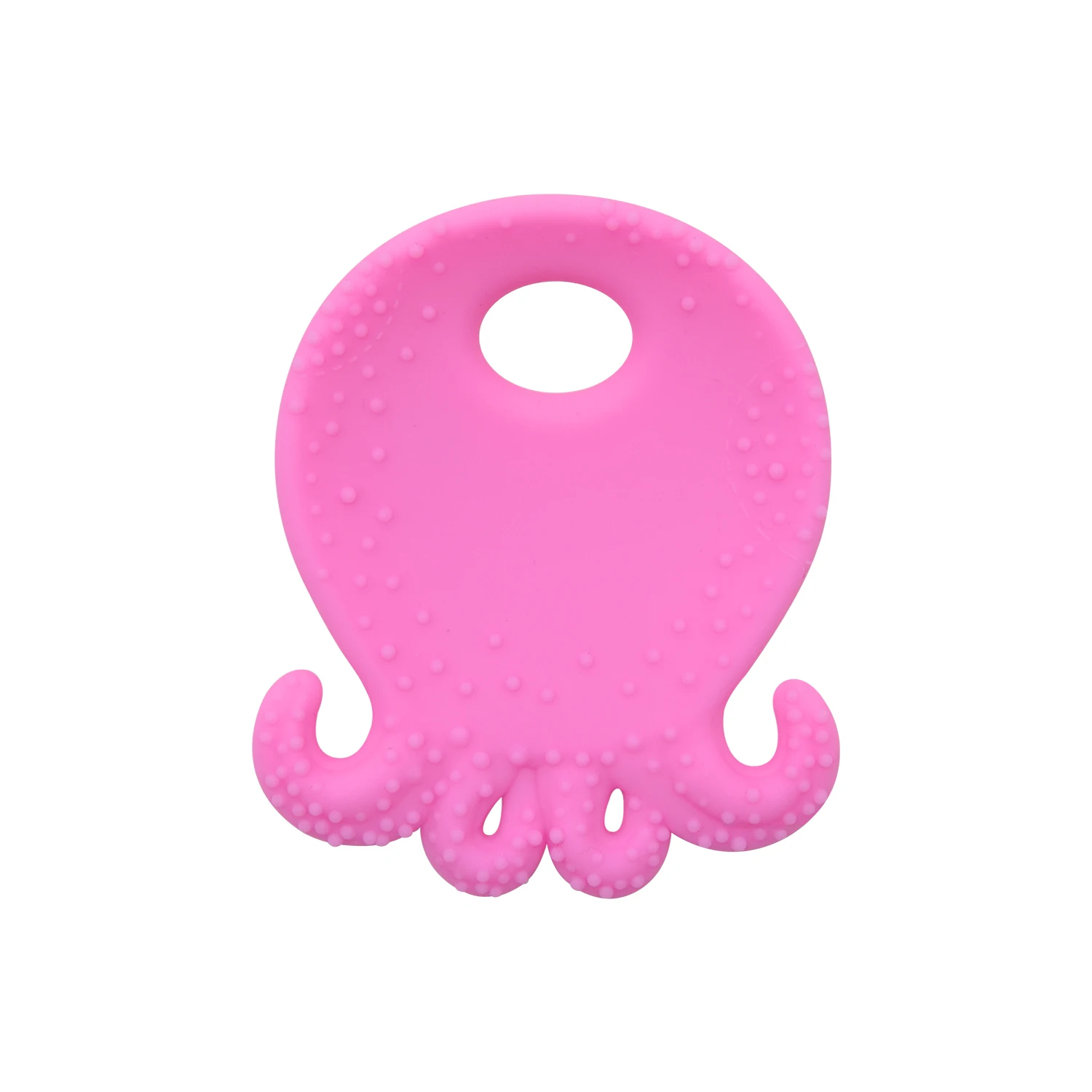 BHD Cutie Octopus Anchor Design Freezable Super Soft Baby Soothing Teething Toys BPA Free Silicone Teether factory