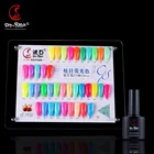 Nails Polish Nail Gel Polish Yellow Neon Nails Beauty Salon Professional Products Neon Gel Polish