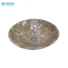 new fashion gold brown marble basin natural stone wash basin countertop sink for bathroom
