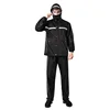 Mountain lightweight motorcycle waterproof hooded rain suit rainwear (jacket & trouser suit) rain coat