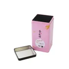 Factory Direct High Quality wholesale square shape metal tin box for tea