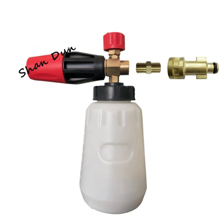 Sabão Foamer Gun Bico de lavagem de alta Pressão Spray de Espuma De Neve Canhão Adaptadores para Bosch