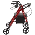 Adult medical rolling walker rollator walker with seat