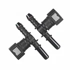 Auto spare parts electric motor car 7.89mm steel to 5/16 In. fuel pipe quick saving release connector