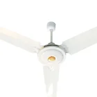 56 inch white metal material ceiling fan with 3 blades for home use