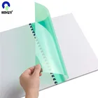 0.1MM-025MM A4 Transparent Sheet Plastic PVC Hard Binding Cover With Different Color