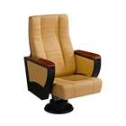 Leather Theater Cinema Chair Theater Cheap School Folding Auditorium Chair Seating Hall Leather Cinema Chair Theater