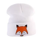 kids beanie Hat Cap Autumn winter children knitted hats animal cartoon fox baby wool hats Outdoor Warm
