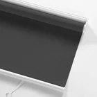 High Quality Cheap Price Black Color Fabric Roller Blinds Window Curtain Roller Shades