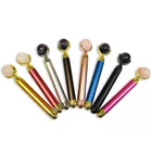 Facial Massage Roller Natural Gemstone Jade Roller Crystal Slimming Anti Wrinkle Cellulite Neck Eye Beauty Tool