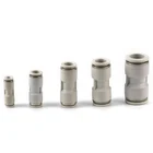 4mm push in one touch straight plastic quick air hose pneumatic tube system fittings