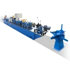 Automatic Longitudinal welded stainless steel seam ss tube welding pipe machine plant production line price