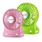 2019 new 5v Rechargeable portable 3 Speeds table mini usb fan