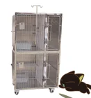 Pet Cages Stainless Steel animal cages WTC-02 dog cat cages