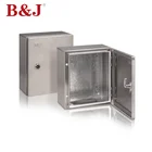 B&J IP66 Waterproof Stainless Steel Enclosure Different Sizes Electrical Distribution Panel Board