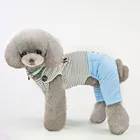 Dog Clothing New Casual Stripe Breathable Dog Clothing