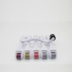 Wholesale Anti-puffiness Skin Rejuvenation Derma Roller 540 Titanium Needle
