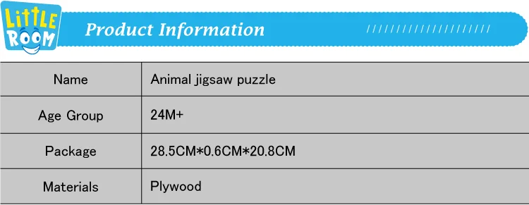 Educational Toys Wood Jigsaw Puzzles Manufacturers FSC Wooden Color Puzzle Animal Ce Unisex ASTM 2 to 4 Years Cpsia EN71