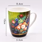 Color Coffee Ceramic Cup Large Capacity Mug Cup Coffee Cup With Handle Environmental Mug