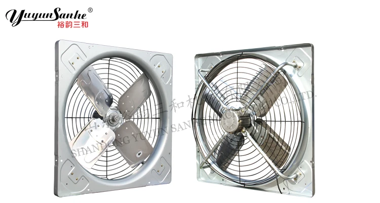 Noise Shutter Exhaust Fan, 1000mm, Axial - detail 2