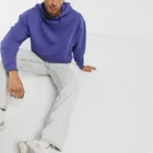 Hoodie Hoodies Hoodie Oversize New Arrival Oversized Hoodie With Toggle Hem In Purple Men's Blank Casual Winter Hoodies