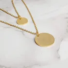 18k Gold Layered Stainless Steel Necklace Women