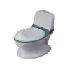 Children simulation Mini Toilet Simulation Flush Voice Ergonomic Backrest Design Training Urinal Potties