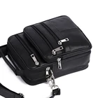 Leather Bag Genuine New Customized Classic Leather Crossbody Bag Male Genuine Leather Messenger Bag