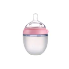 BPA Free 100% Food Grade Safe Silicone Baby Feeding Milk Bottles baby drinking bottle