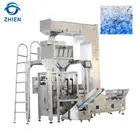 1kg 2kg 5kg square cube ice/frozen ice cubes/clear ice cube automatic filling sealing weighing packing machine