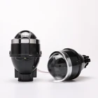 RR Car Accessories 3inch HID Fog Light H11 Hid Bi Xenon Projector Lens High Clear H11 D2H Bulbs Fog lamp Lens