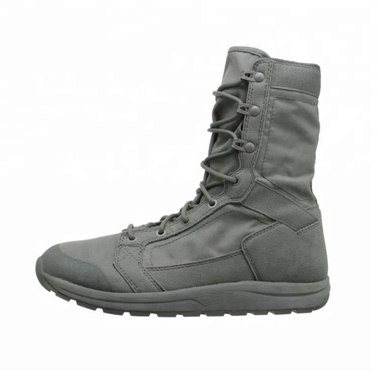 army green combat boots