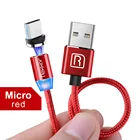 Rexxar 2m Micro USB Magnetic Cable Nylon USB Cable Android