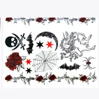 Customized Waterproof Temporary Water Transfer Body Tattoo Decoration Sticker