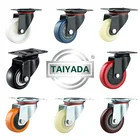 swivel industrial caster trolley castor PVC PU PP wheel fork caster wheel