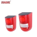 ALLTOP High quality energy saving wireless remote phone control IP65 waterproof flashing all in one solar alarm system