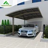 6x3m garage prefab luxury 2 post waterproof car port alu parking aus aluminium door japanese single slope carport
