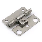 XK548 Stainless steel sofa hinge auto hinges kitchen cabinet damping hinge