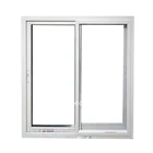 White color PVC frame impact low e glass windows sliding window