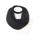 Warm Neck High Quality Chunky Acrylic Black Winter Warm Knitted Neck Warm