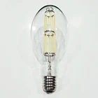 Milky white shade ED120 LED Filament light 40W E26 E27 E40 Base