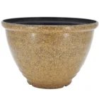 Garden Pots DEXRLO 15 Inch Dual Ring Outdoor Indoor Garden Pots Flower Garden Pots Home Decoration Garden Pots