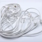 CE/Rohs Commercial use 2*1.5mm rubber black cable waterproof IP65 garland white e27 led belt outdoor festoon lighting 100m