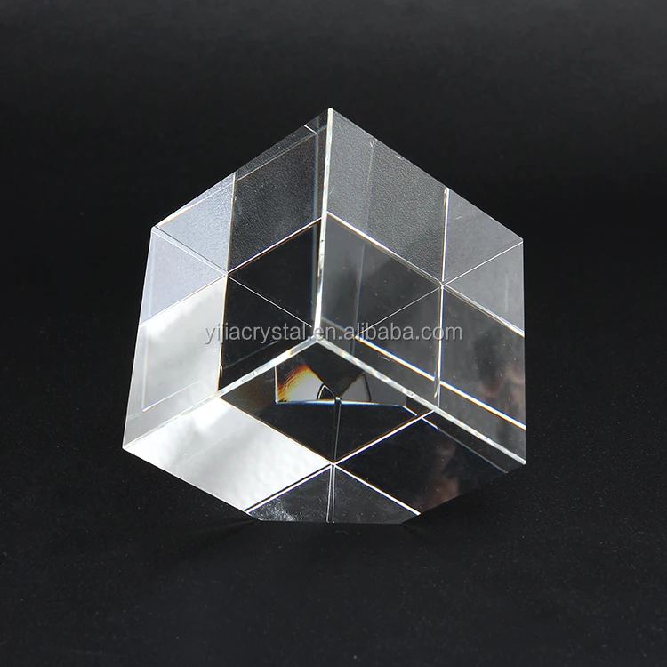 crystal blank laser cube