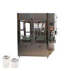 Fully automatic bottle filler liquid cream bottle filling machine