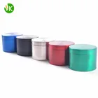China wholesale private label 4 parts manual smoking metal portable herb grinder