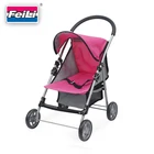 Fei Li stroller 2020 new fabric availables 13mm doll stroller toy with adjustable back seat fits doll 18'' baby doll buggy