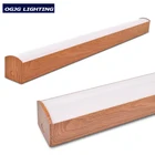 ETL listed indoor supermarket office linear lamp linkable led up and down commercial hanging light
